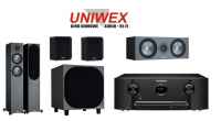 MARANTZ SR5015+MONITOR AUDIO BRONZE 200/C150/FX/W10 2