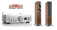 DENON PMA-900HNE PREMIUM SILVER+POLK AUDIO RESERVE R600WALNUT 